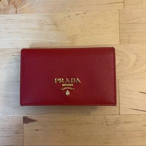 Authentic Prada cardholder